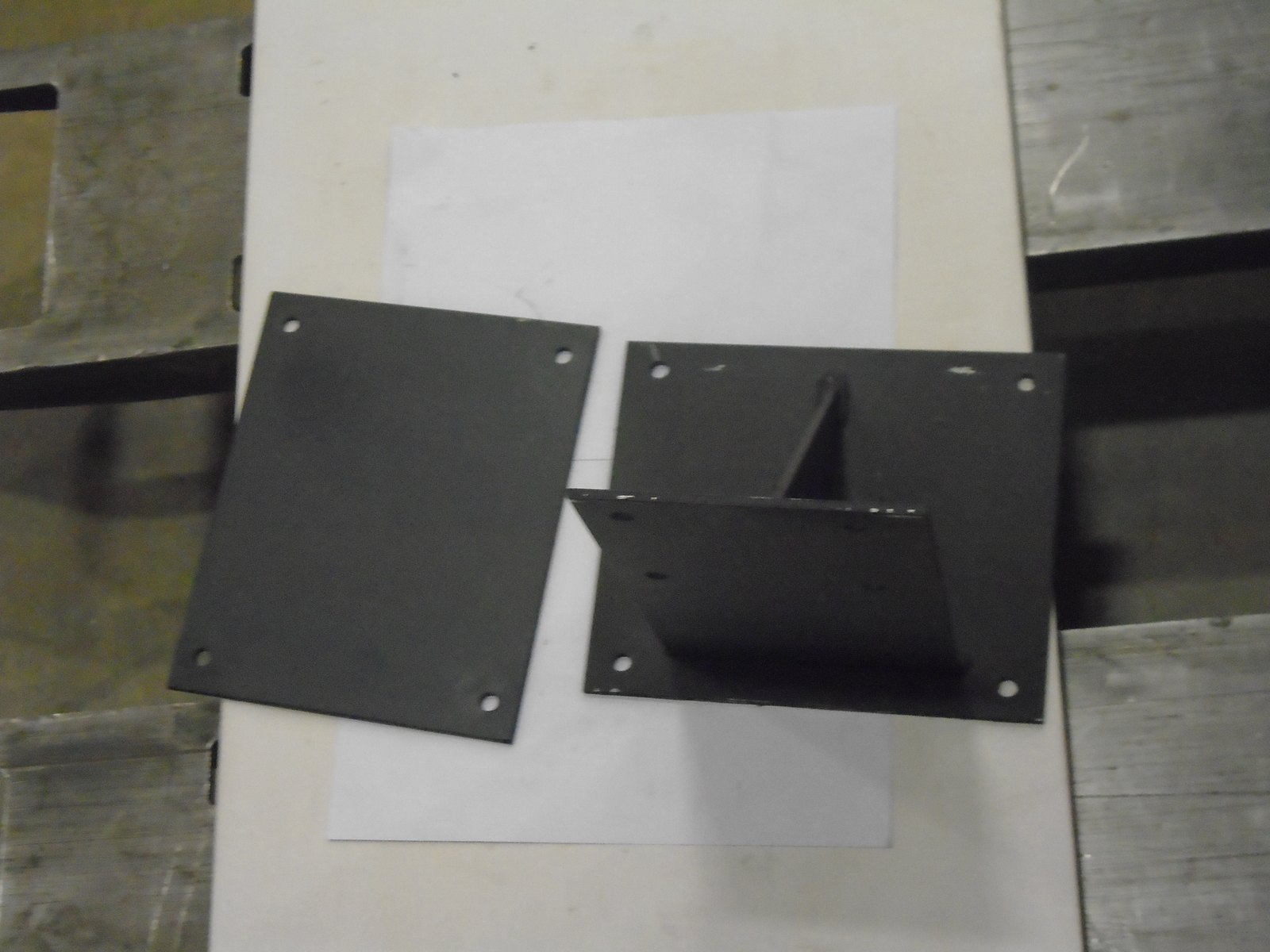 Bracket for curtain and inlet machine